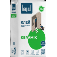 Клей д/керам плитки Bergauf Keramik 25кг Беларусь